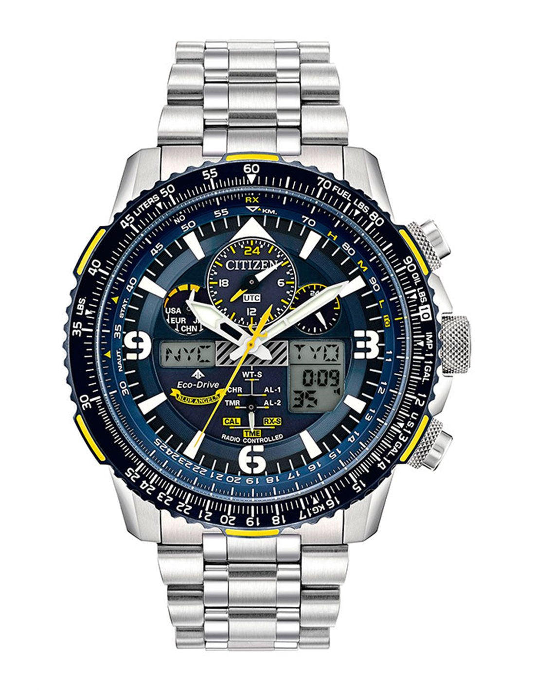 Reloj citizen Hombre Blue Angels JY8078-52L